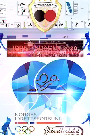 Fronting og fremming av bordtennis Norge i Rogaland nå på lørdag 11januar 2020 i Stavanger idrettshall